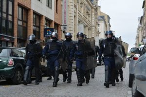 Ces gens sont des casseurs !! ph. B. Rocher