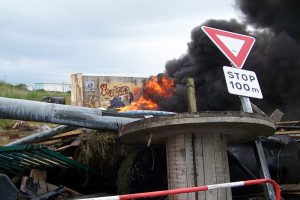 Blocage à la raffinerie de Donges 22 mai 2016